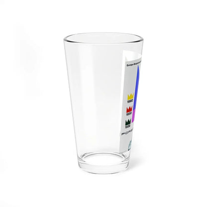 Motorsport Poster 18 - Pint Glass 16oz-Go Mug Yourself