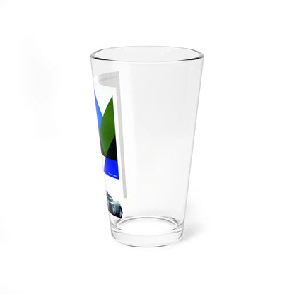 Motorsport Poster 18 - Pint Glass 16oz-Go Mug Yourself