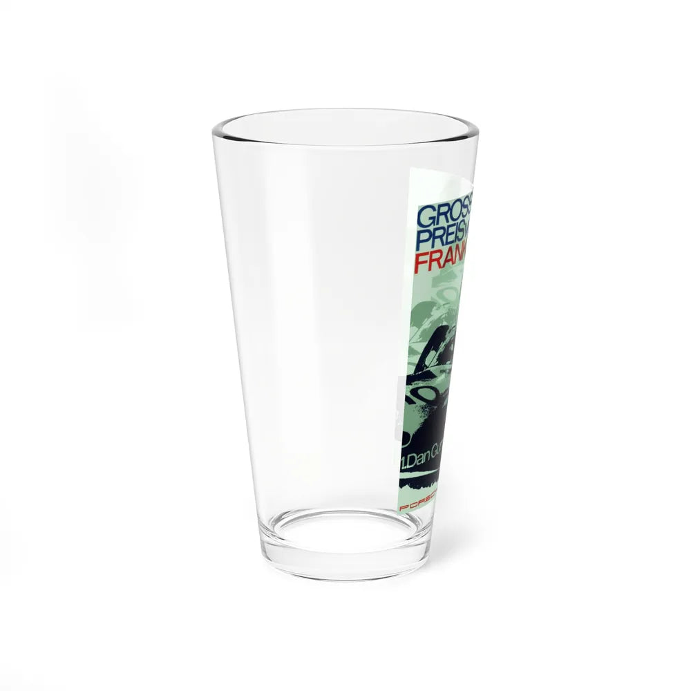 Motorsport Poster 19 - Pint Glass 16oz-Go Mug Yourself