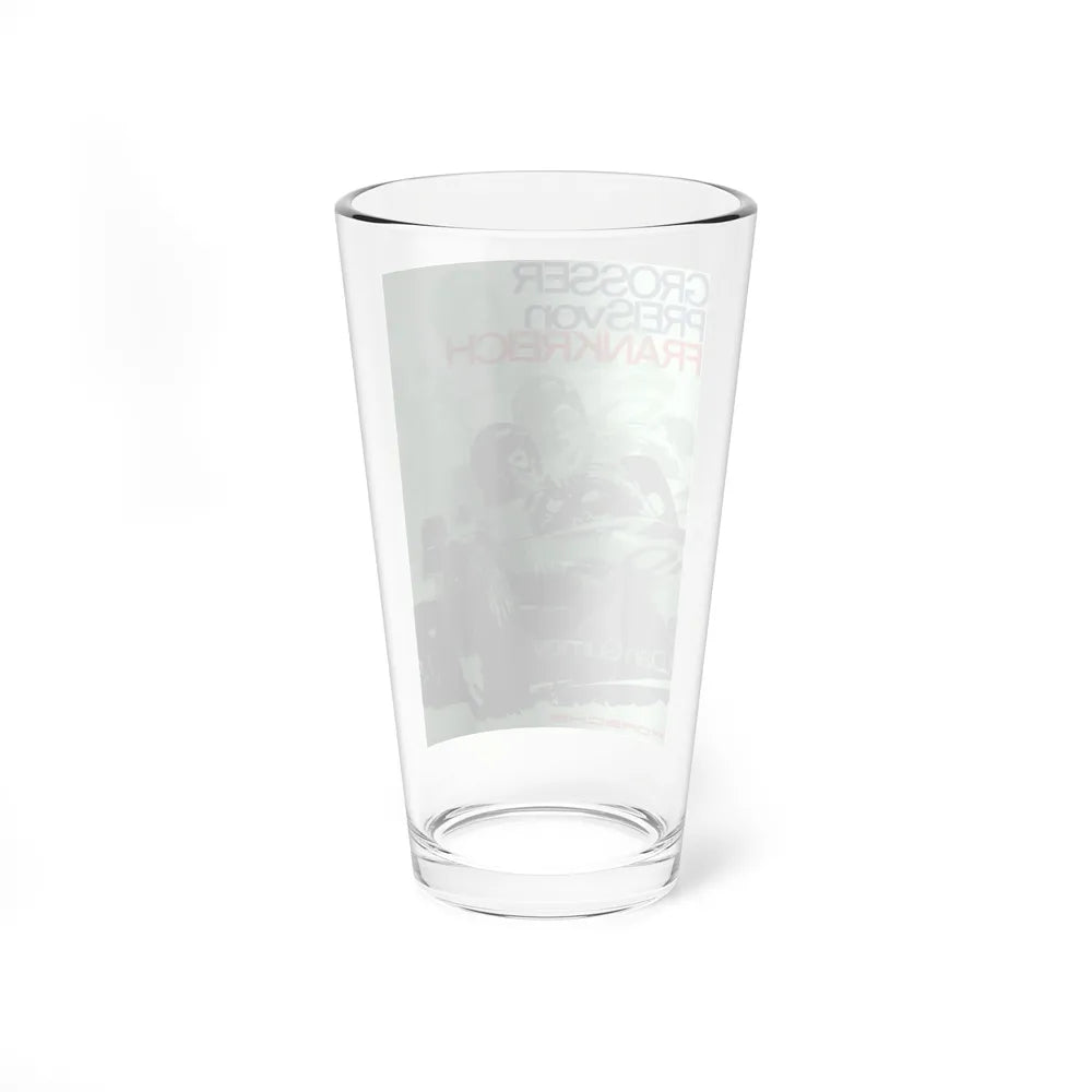 Motorsport Poster 19 - Pint Glass 16oz-Go Mug Yourself