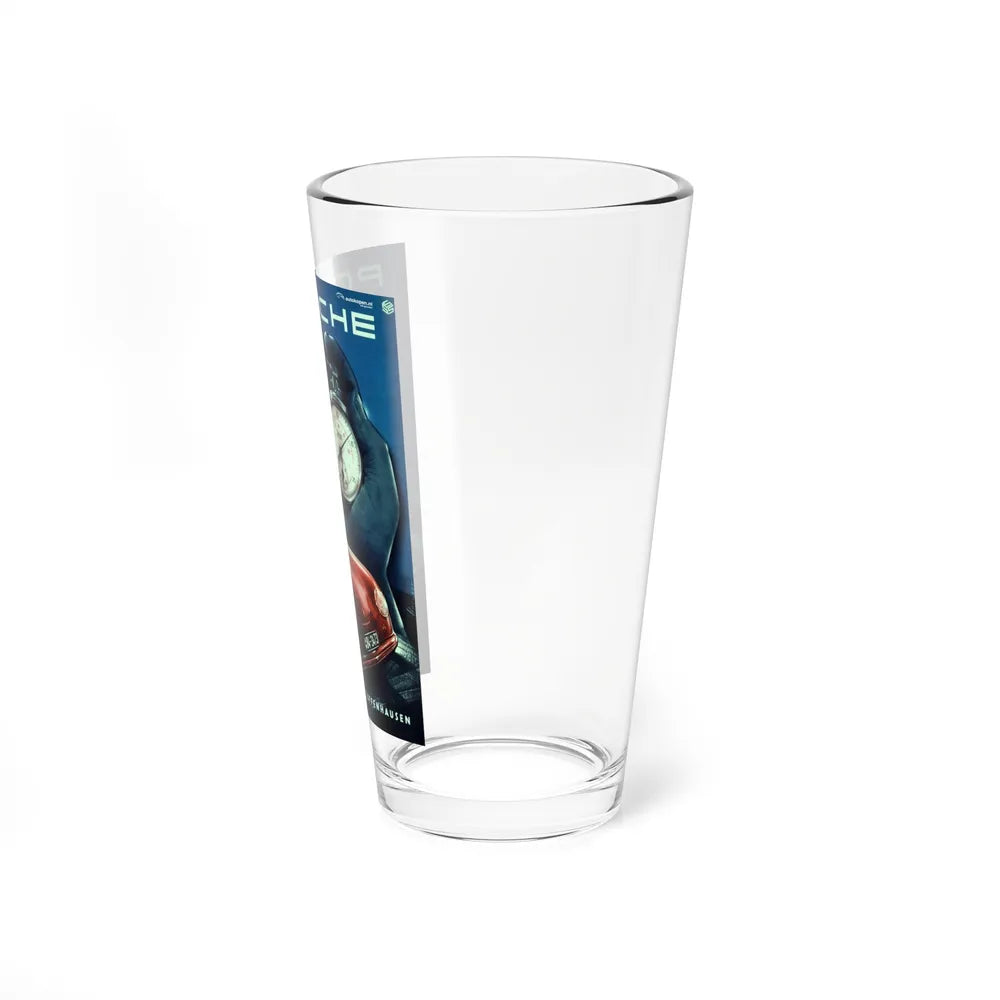 Motorsport Poster 2 - Pint Glass 16oz-Go Mug Yourself