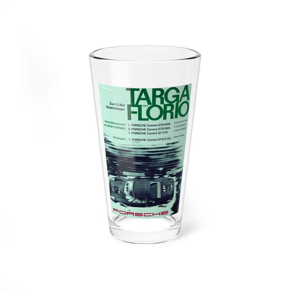 Motorsport Poster 20 - Pint Glass 16oz-16oz-Go Mug Yourself