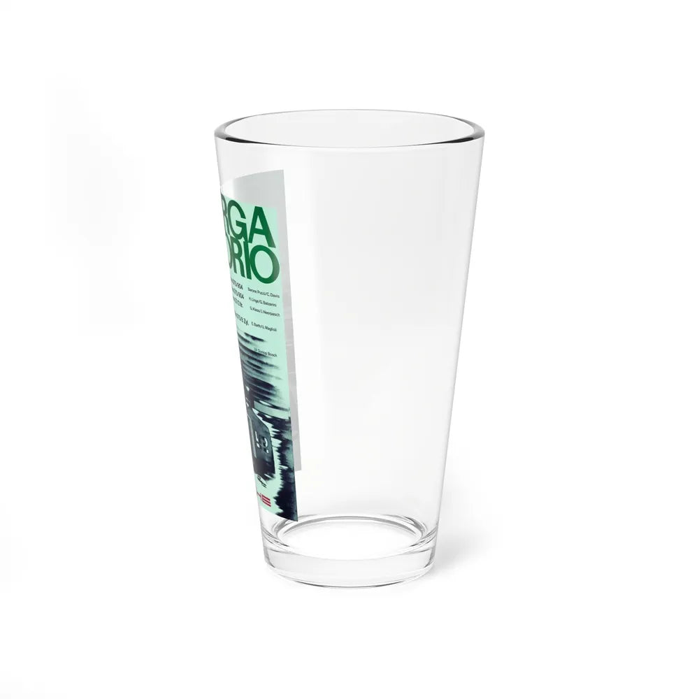 Motorsport Poster 20 - Pint Glass 16oz-Go Mug Yourself