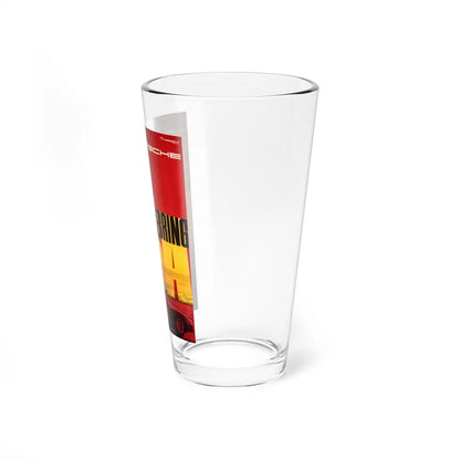 Motorsport Poster 23 - Pint Glass 16oz-Go Mug Yourself