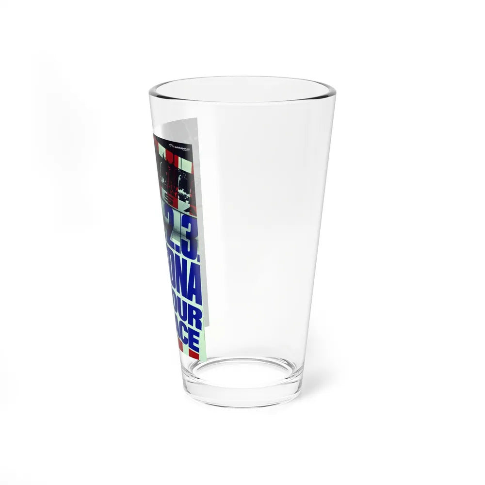 Motorsport Poster 24 - Pint Glass 16oz-Go Mug Yourself