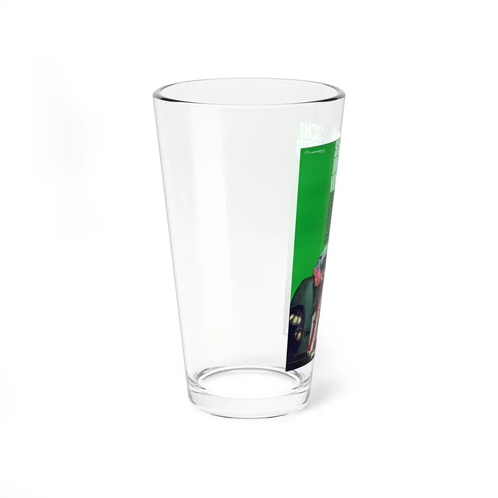 Motorsport Poster 26 - Pint Glass 16oz-Go Mug Yourself