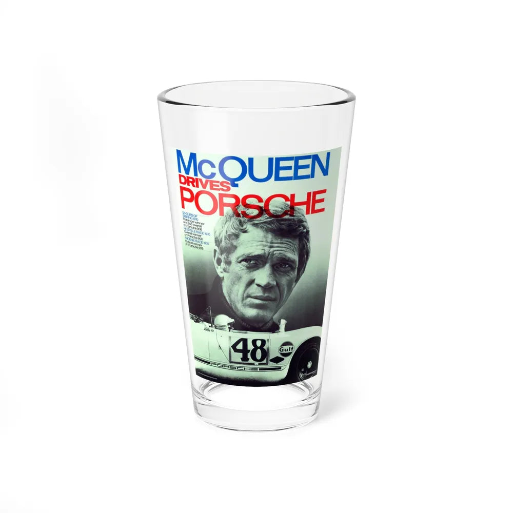 Motorsport Poster 28 - Pint Glass 16oz-16oz-Go Mug Yourself