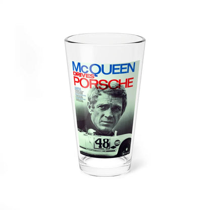 Motorsport Poster 28 - Pint Glass 16oz-16oz-Go Mug Yourself