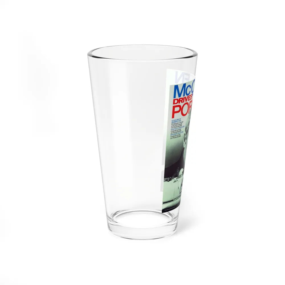 Motorsport Poster 28 - Pint Glass 16oz-Go Mug Yourself