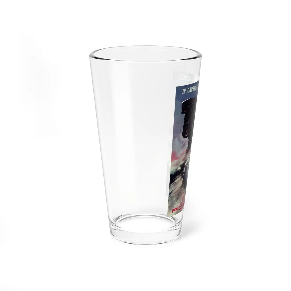 Motorsport Poster 3 - Pint Glass 16oz-Go Mug Yourself