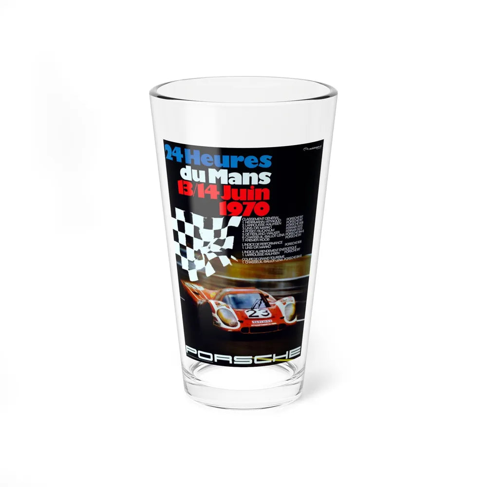 Motorsport Poster 30 - Pint Glass 16oz-16oz-Go Mug Yourself