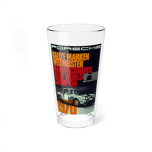 Motorsport Poster 31 - Pint Glass 16oz-16oz-Go Mug Yourself