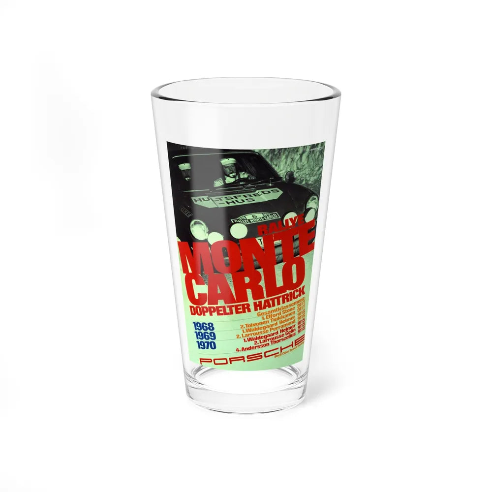 Motorsport Poster 32 - Pint Glass 16oz-16oz-Go Mug Yourself