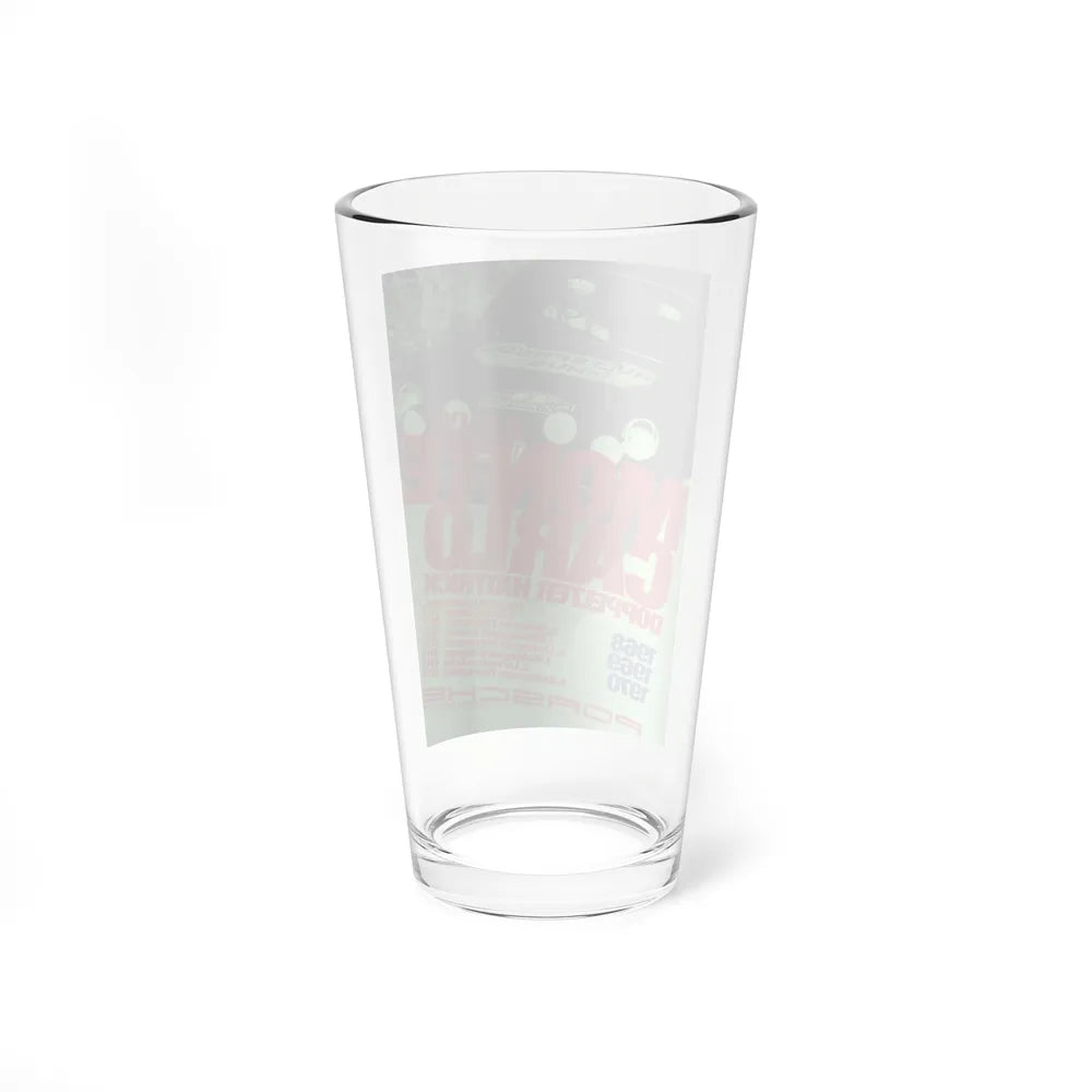 Motorsport Poster 32 - Pint Glass 16oz-Go Mug Yourself