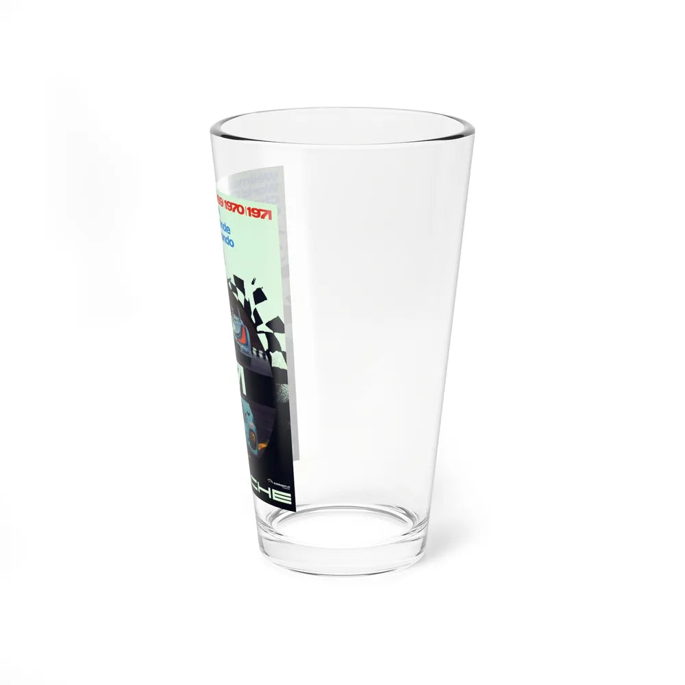 Motorsport Poster 33 - Pint Glass 16oz-Go Mug Yourself