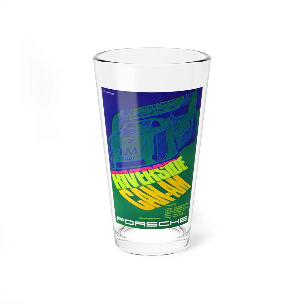 Motorsport Poster 34 - Pint Glass 16oz-16oz-Go Mug Yourself