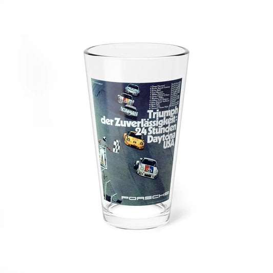 Motorsport Poster 37 - Pint Glass 16oz-16oz-Go Mug Yourself