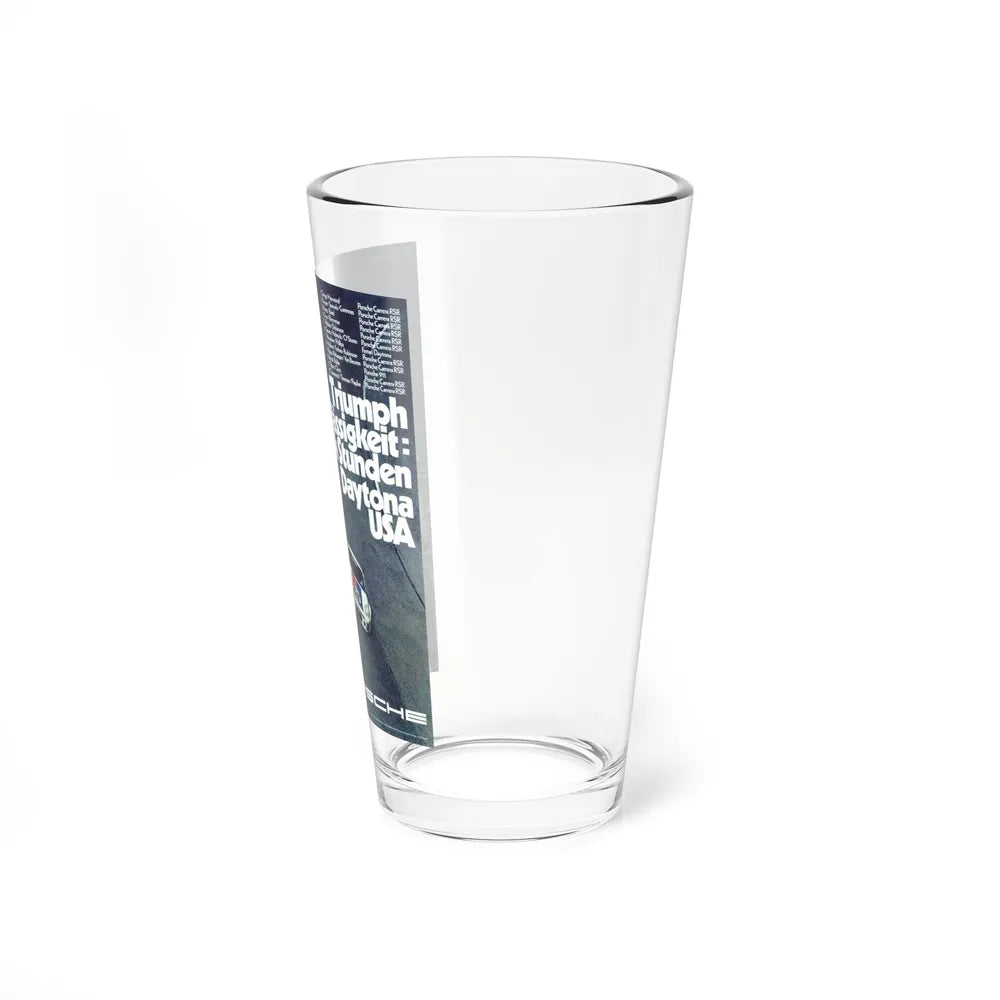 Motorsport Poster 37 - Pint Glass 16oz-Go Mug Yourself