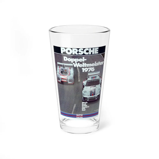 Motorsport Poster 38 - Pint Glass 16oz-16oz-Go Mug Yourself