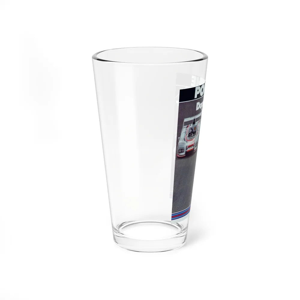 Motorsport Poster 38 - Pint Glass 16oz-Go Mug Yourself