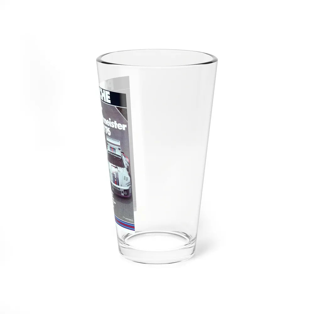 Motorsport Poster 38 - Pint Glass 16oz-Go Mug Yourself