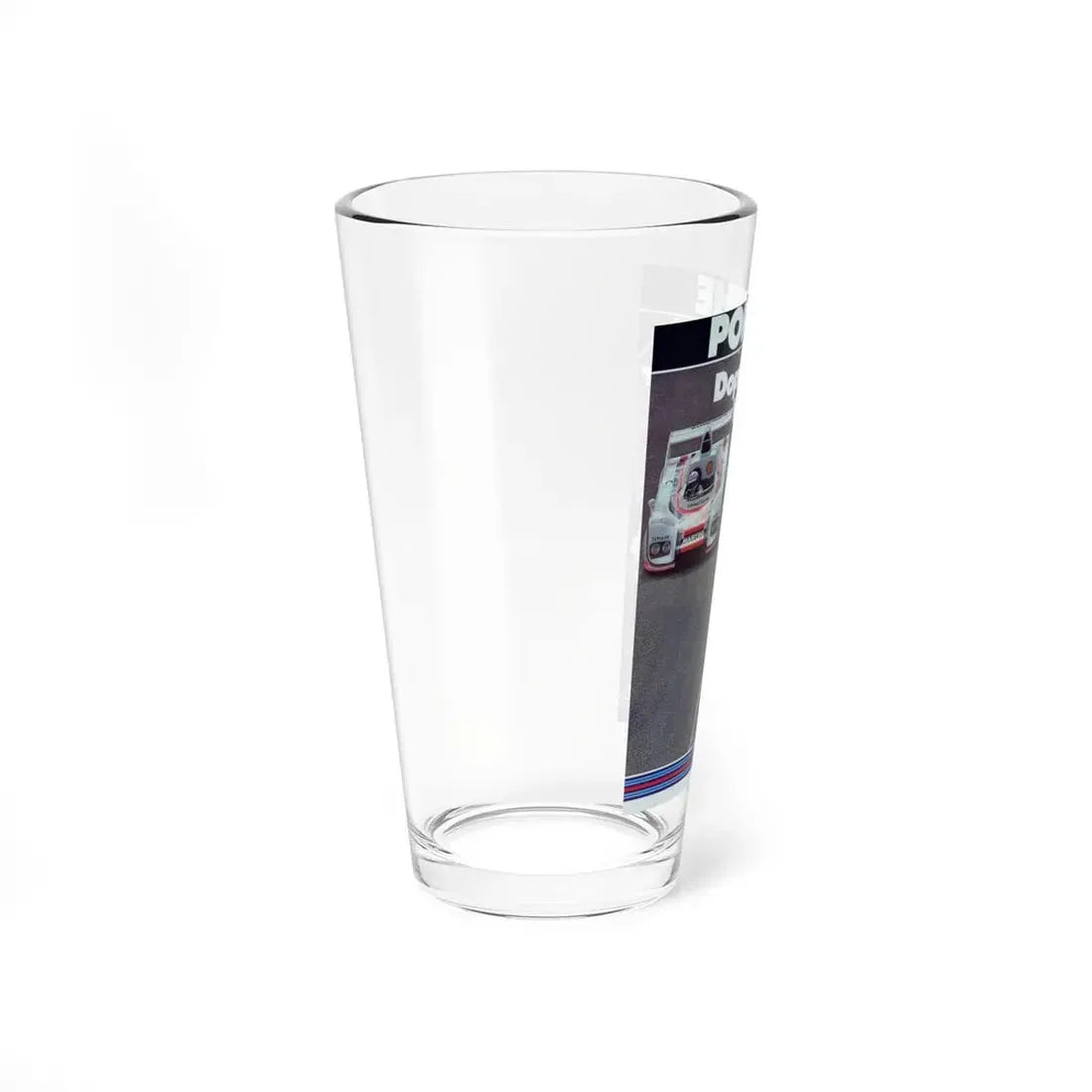 Motorsport Poster 38 - Pint Glass 16oz - Go Mug Yourself