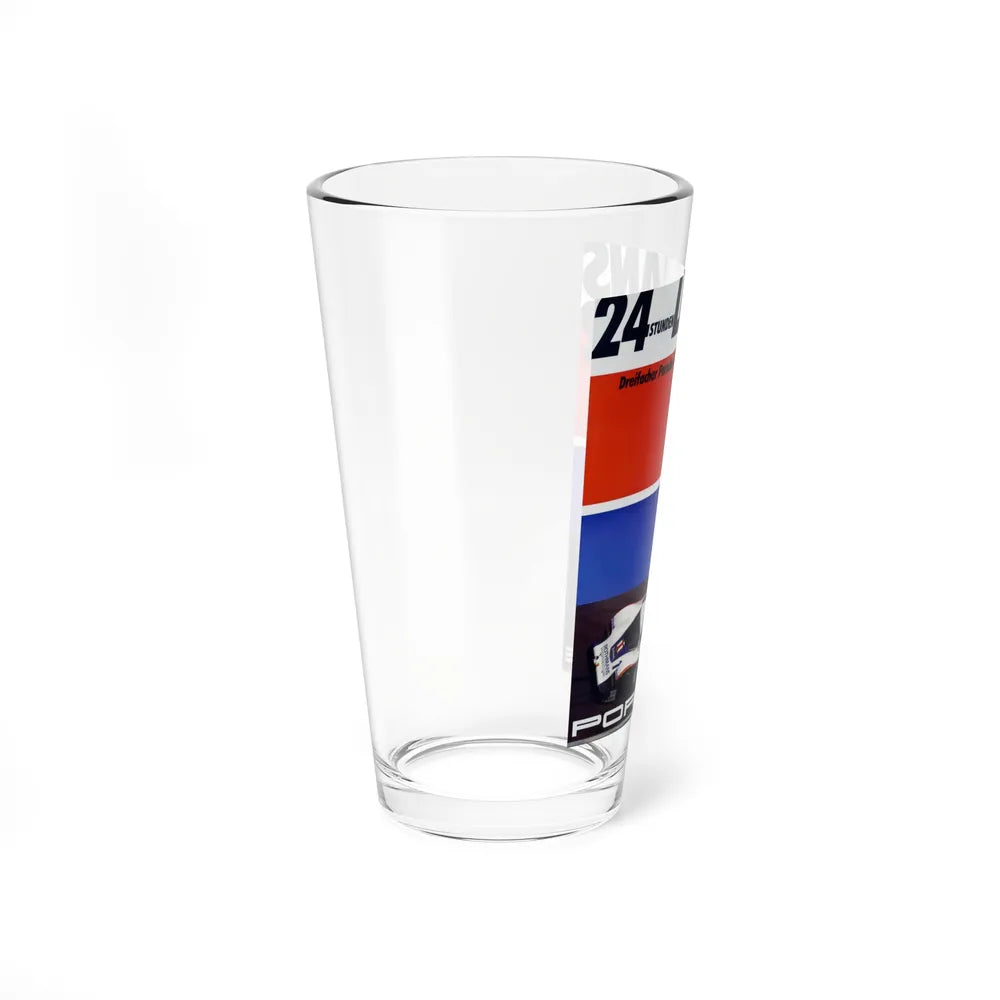 Motorsport Poster 41 - Pint Glass 16oz-Go Mug Yourself