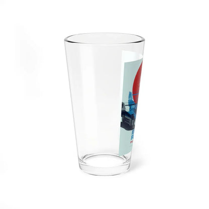 Motorsport Poster 42 - Pint Glass 16oz-Go Mug Yourself