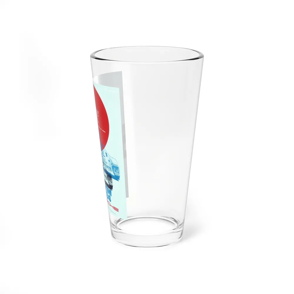 Motorsport Poster 42 - Pint Glass 16oz-Go Mug Yourself