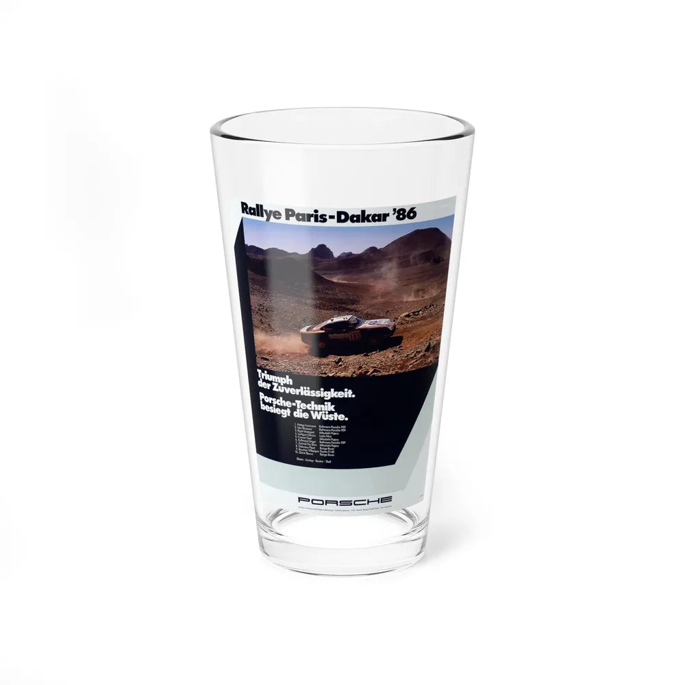 Motorsport Poster 43 - Pint Glass 16oz-16oz-Go Mug Yourself