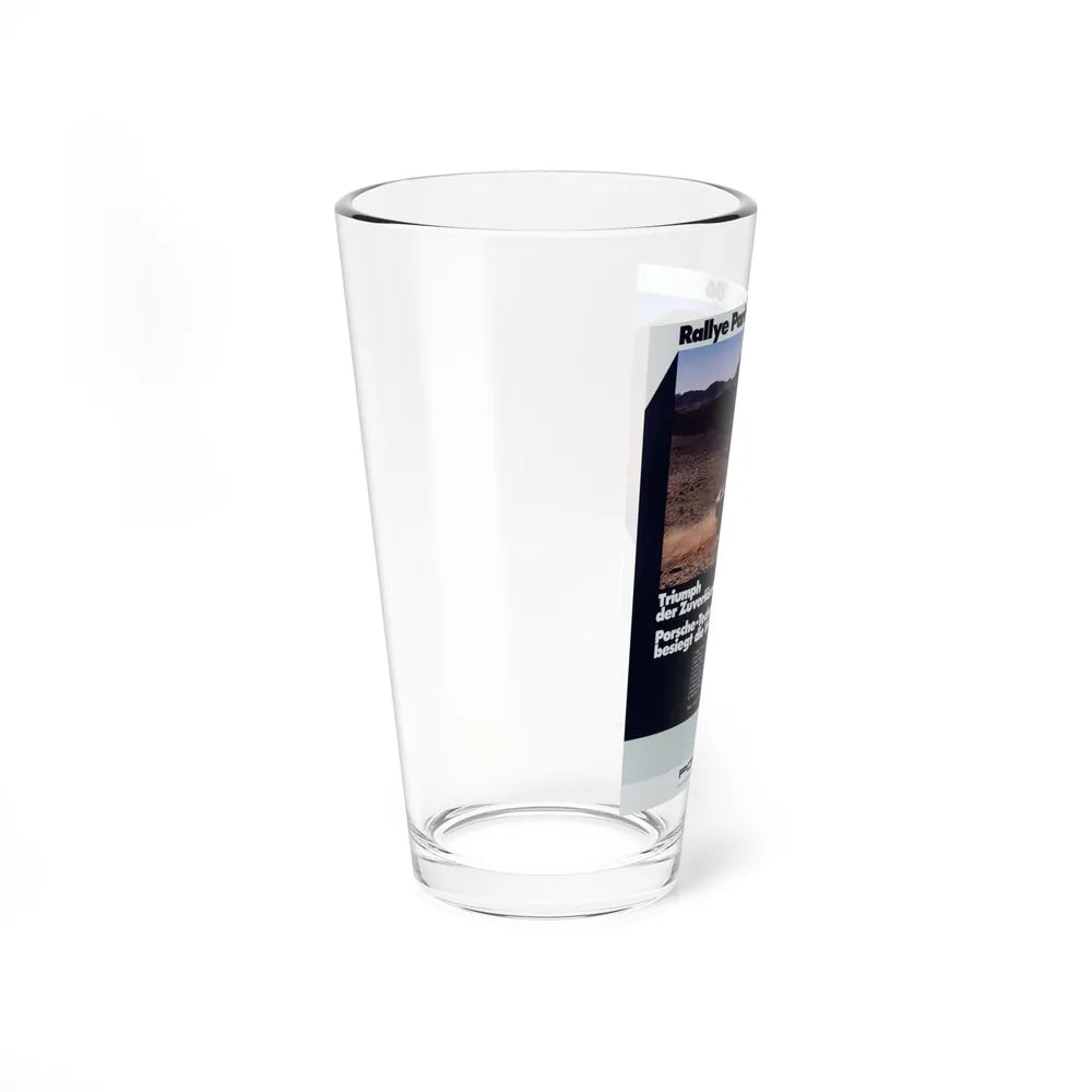 Motorsport Poster 43 - Pint Glass 16oz-Go Mug Yourself