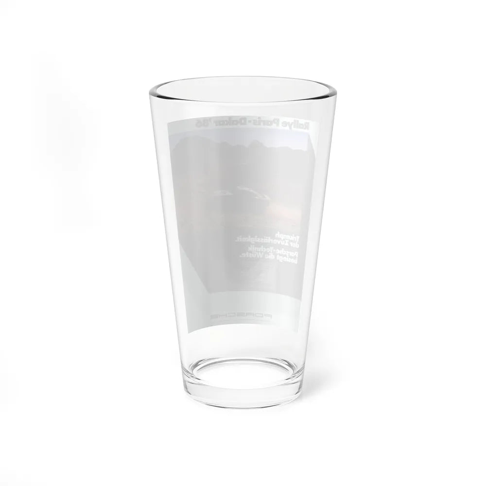 Motorsport Poster 43 - Pint Glass 16oz-Go Mug Yourself