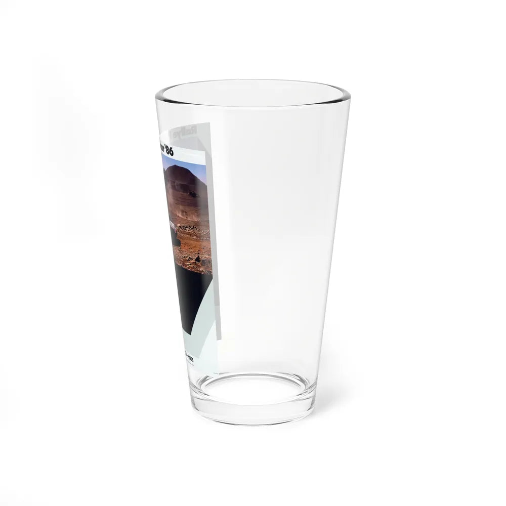 Motorsport Poster 43 - Pint Glass 16oz-Go Mug Yourself