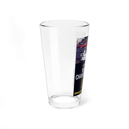 Motorsport Poster 44 - Pint Glass 16oz-Go Mug Yourself