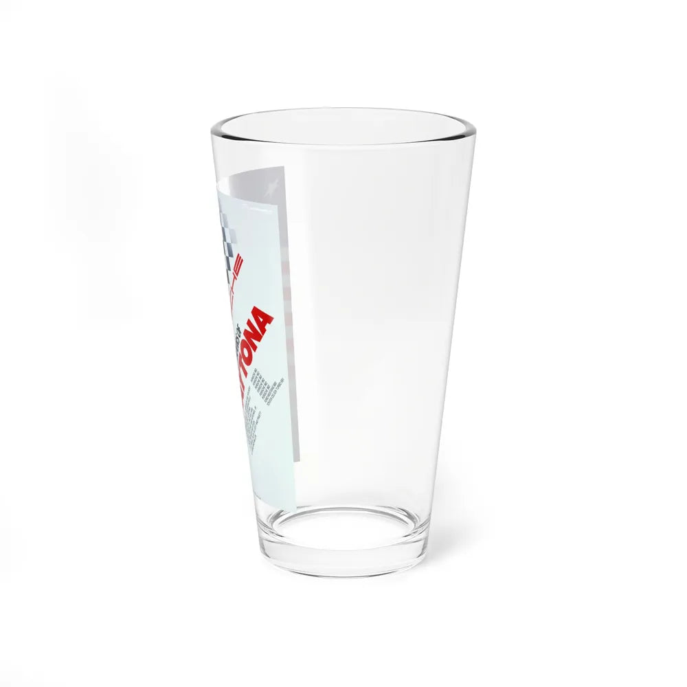 Motorsport Poster 45 - Pint Glass 16oz-Go Mug Yourself