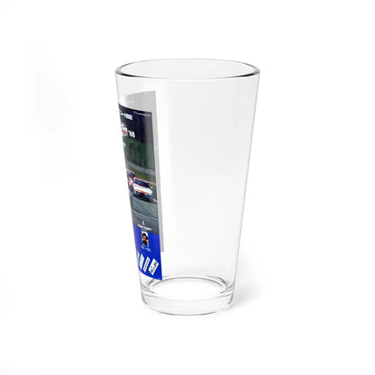 Motorsport Poster 46 - Pint Glass 16oz-Go Mug Yourself