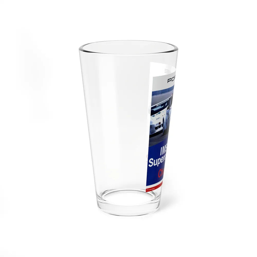 Motorsport Poster 47 - Pint Glass 16oz-Go Mug Yourself