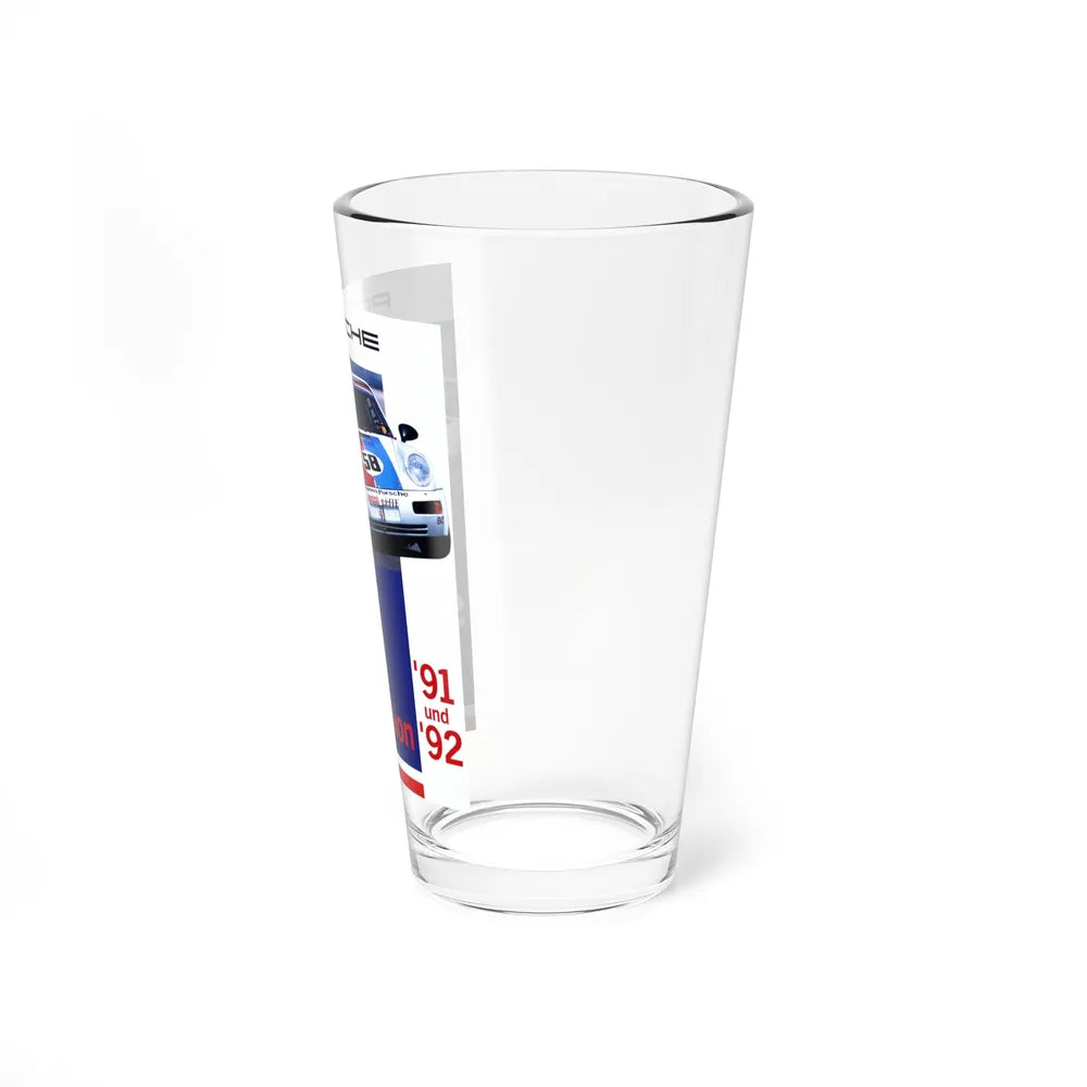 Motorsport Poster 47 - Pint Glass 16oz-Go Mug Yourself