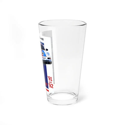 Motorsport Poster 47 - Pint Glass 16oz-Go Mug Yourself