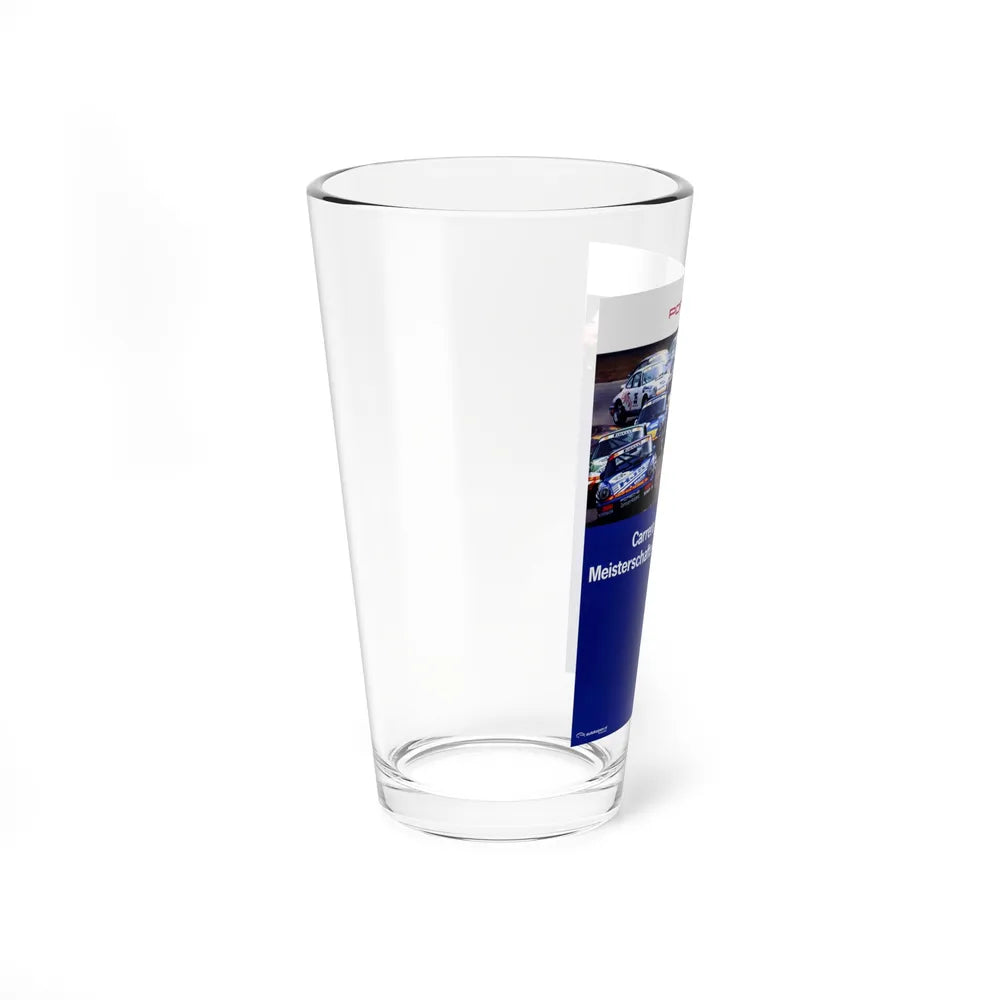 Motorsport Poster 48 - Pint Glass 16oz-Go Mug Yourself