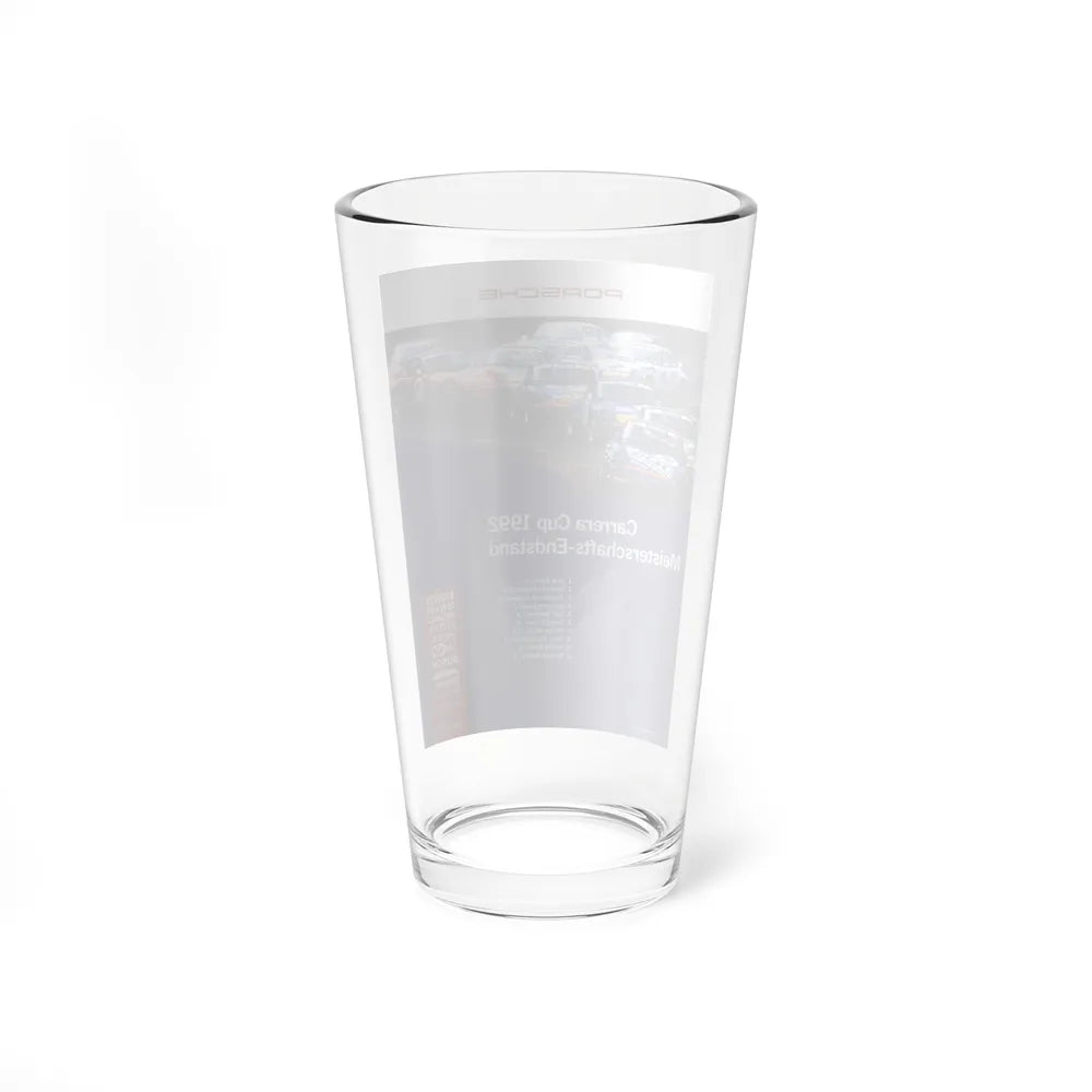 Motorsport Poster 48 - Pint Glass 16oz-Go Mug Yourself