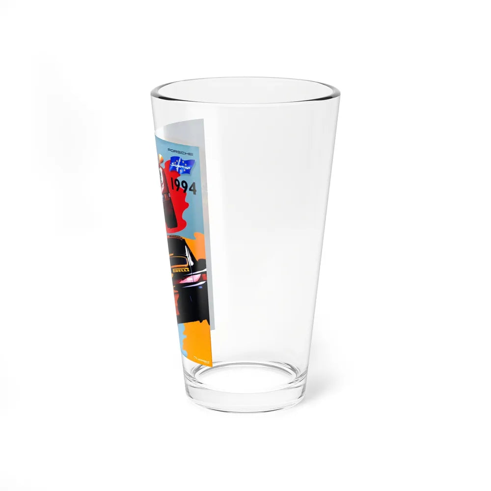 Motorsport Poster 49 - Pint Glass 16oz-Go Mug Yourself