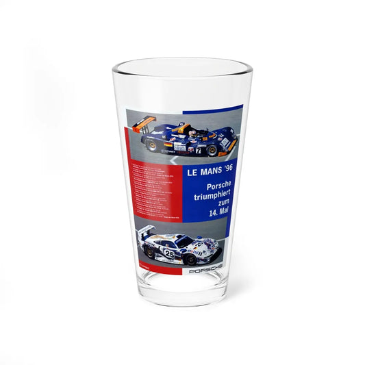 Motorsport Poster 50 - Pint Glass 16oz-16oz-Go Mug Yourself