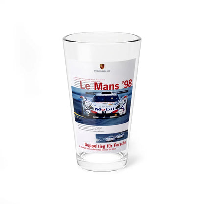 Motorsport Poster 51 - Pint Glass 16oz-16oz-Go Mug Yourself