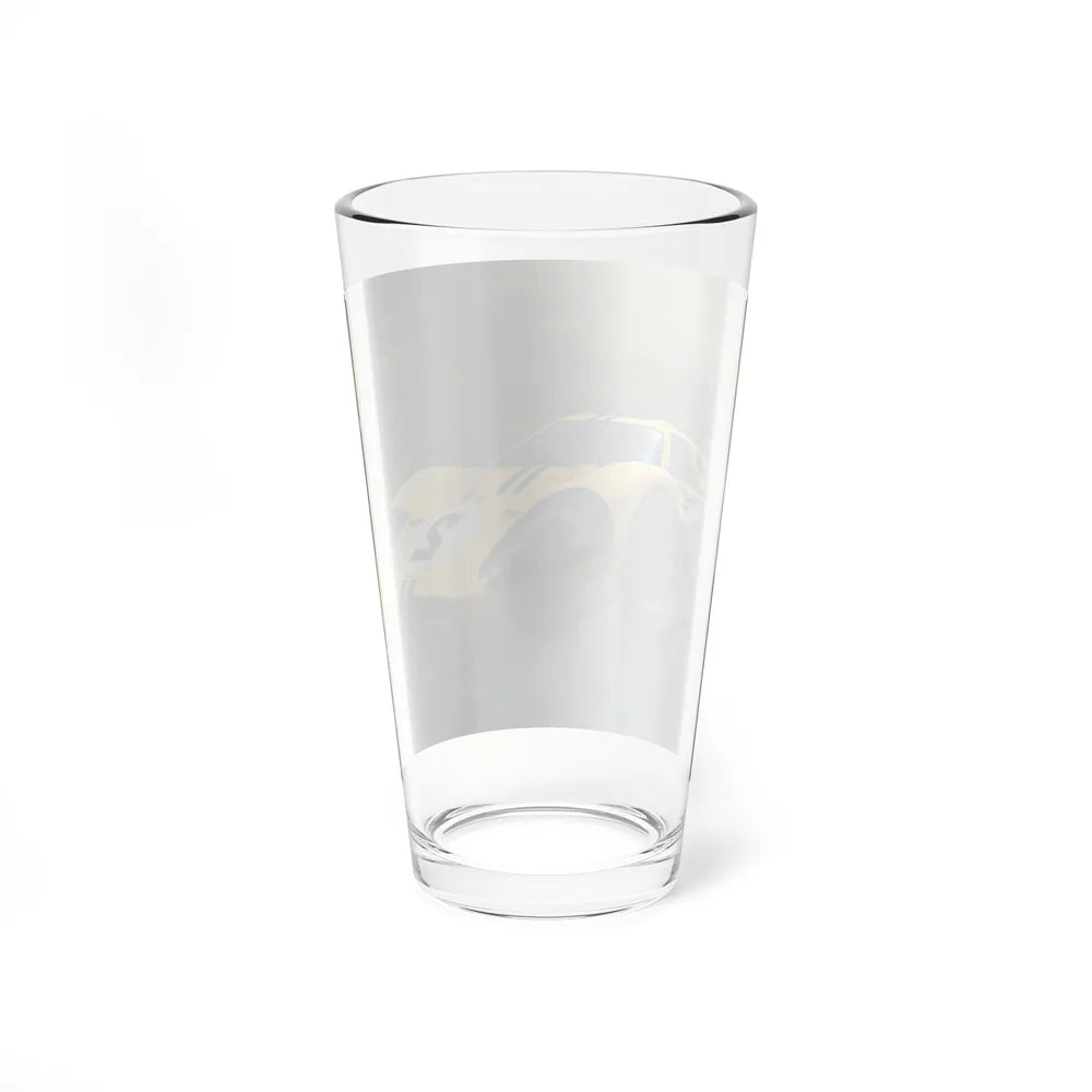 Motorsport Poster 53 - Pint Glass 16oz-Go Mug Yourself