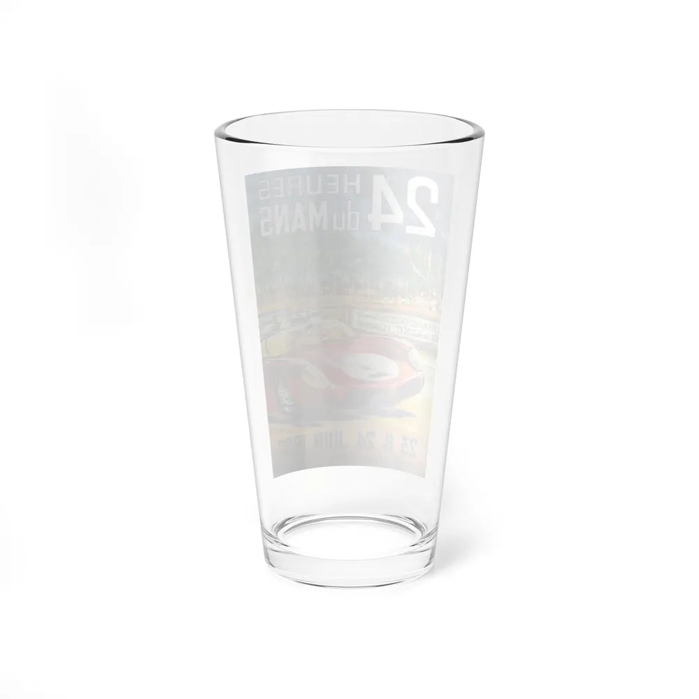 Motorsport Poster 55 - Pint Glass 16oz-Go Mug Yourself