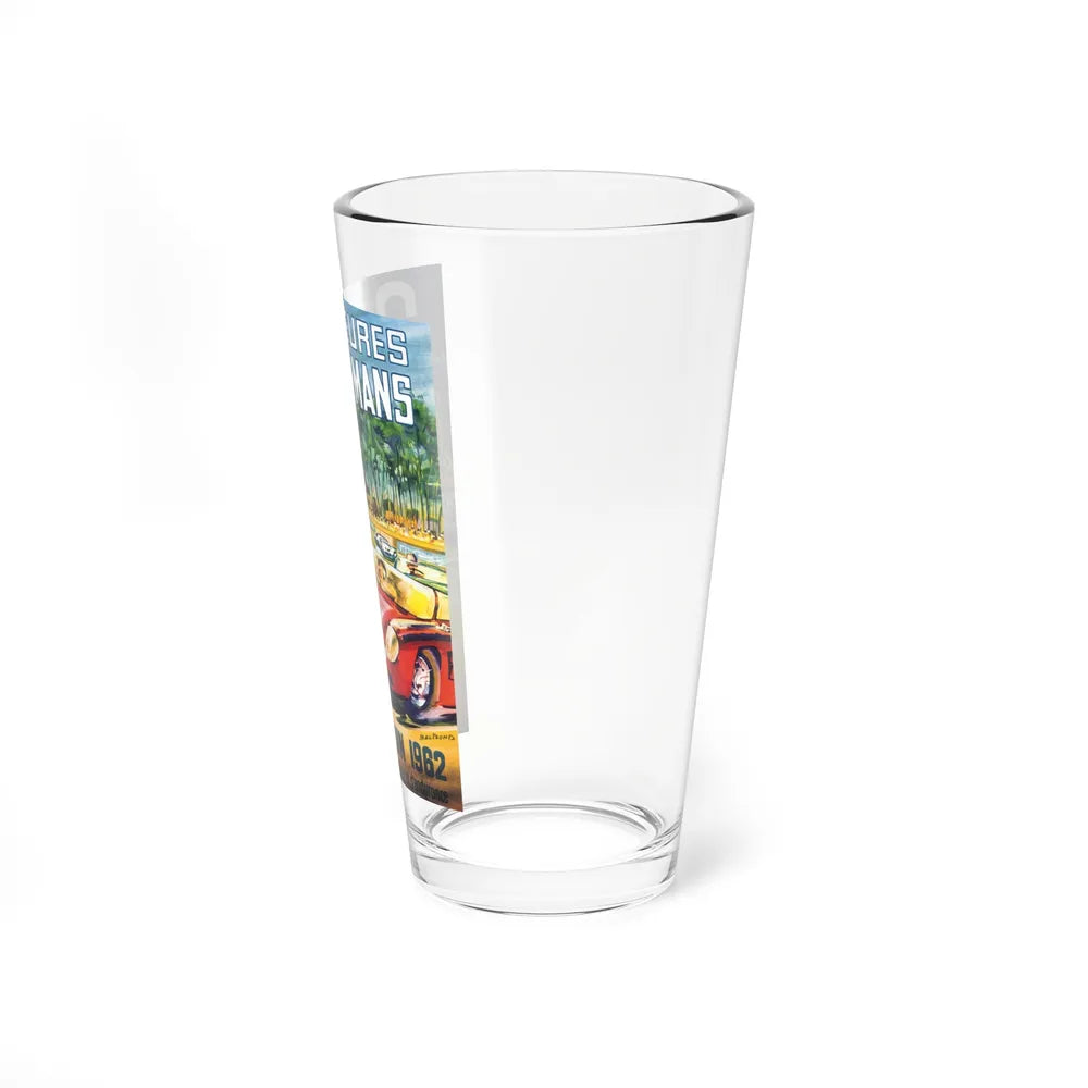 Motorsport Poster 55 - Pint Glass 16oz-Go Mug Yourself