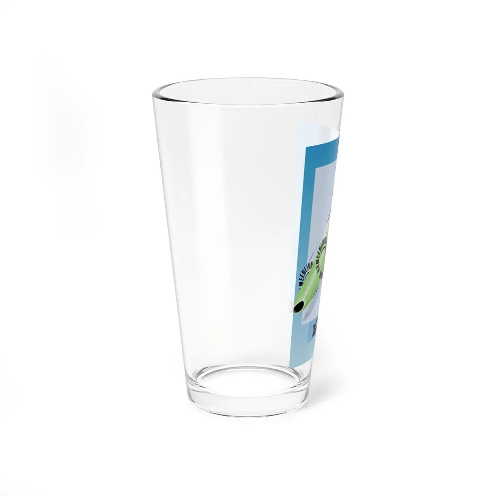 Motorsport Poster 56 - Pint Glass 16oz-Go Mug Yourself