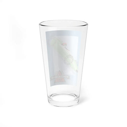 Motorsport Poster 56 - Pint Glass 16oz-Go Mug Yourself