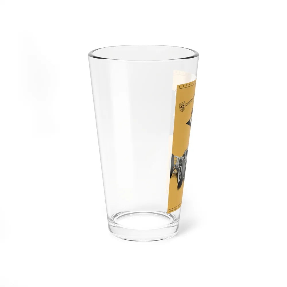 Motorsport Poster 57 - Pint Glass 16oz-Go Mug Yourself